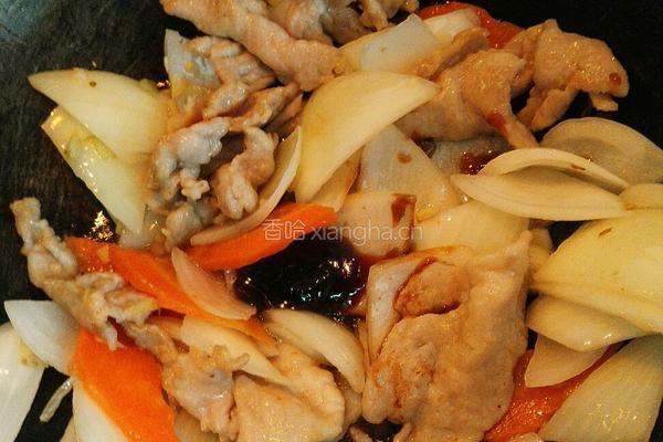 洋葱炒肉片的做法图解8