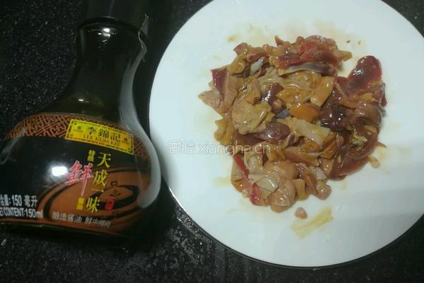 酸辣鸡杂的做法图解2