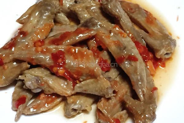 蒜蓉辣酱鸡翅的做法图解6