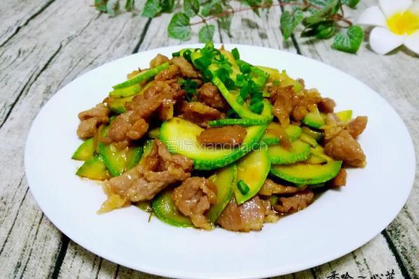 云南小瓜炒肉的做法图解12