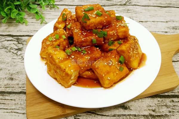 茄汁豆腐的做法图解7