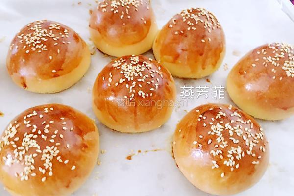 自制汉堡面包胚的做法图解13