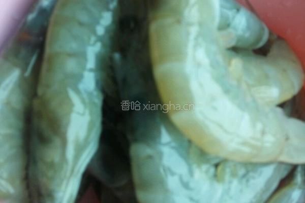蚝油对虾的做法图解3