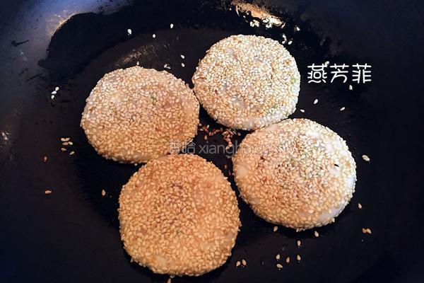 香葱小肉饼的做法图解13