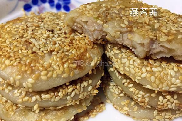 香葱小肉饼的做法图解14