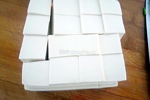 肉末酱烧豆腐的做法图解3