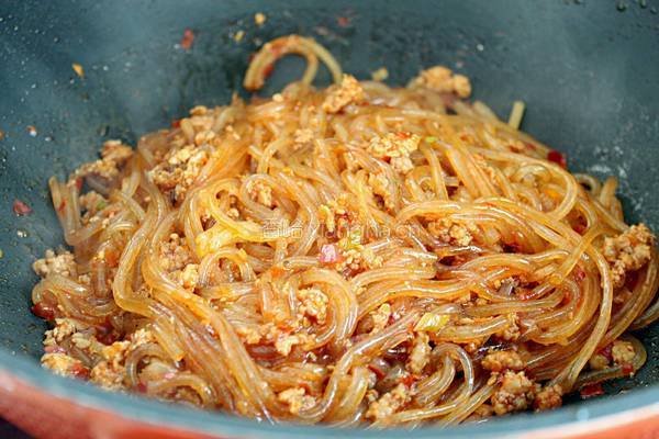 肉末粉条的做法图解10