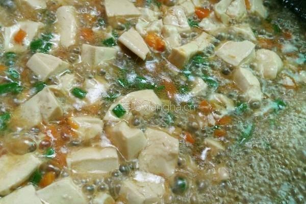 蚝油豆腐羹的做法图解8