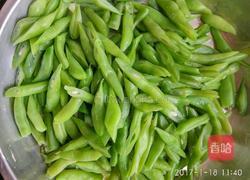 豆角炒鸡蛋的做法图解3