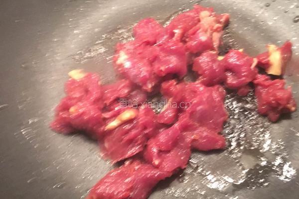 芥兰炒牛肉的做法图解6