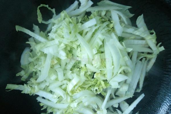 蒜茸辣椒酱大白菜的做法图解5