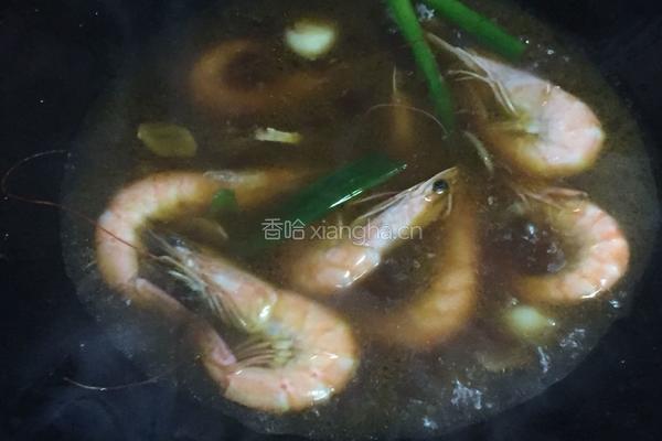 蚝油煮虾的做法图解8