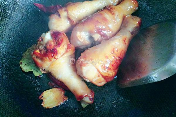 红烧鸡腿的做法图解10