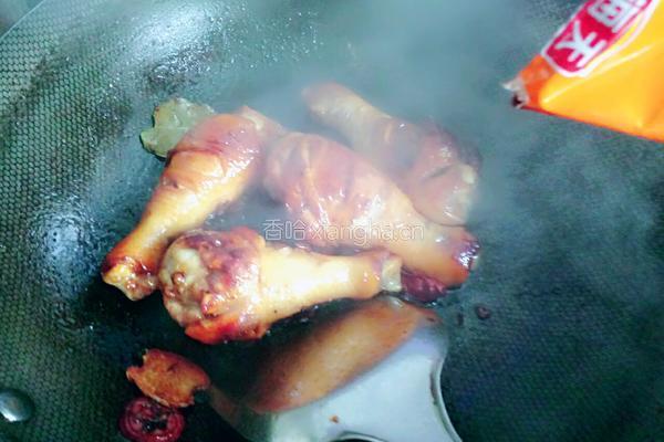 红烧鸡腿的做法图解11