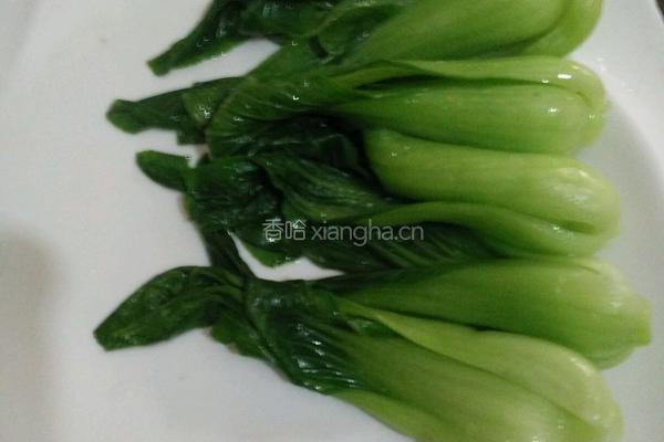 香菇炒油菜的做法图解5