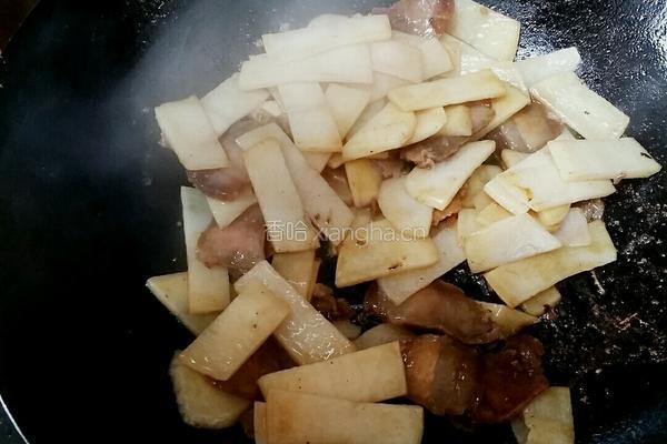 腊肉土豆片的做法图解8