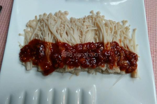 酱香蒸金针菇的做法图解7