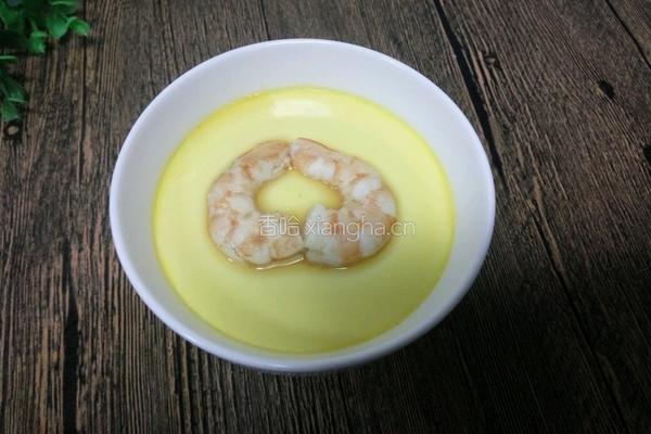 虾仁蒸蛋的做法图解12