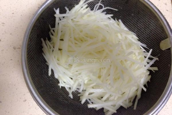 炒土豆丝的做法图解2