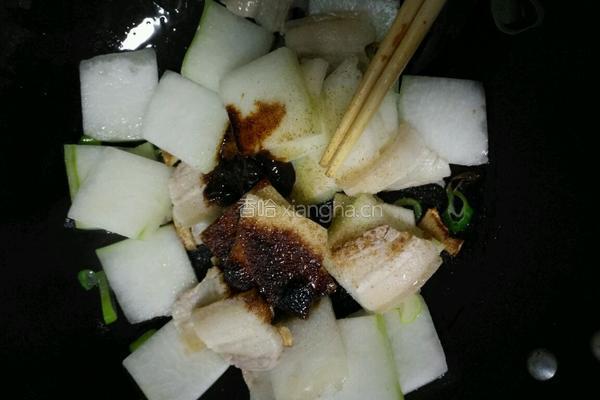 肉炒冬瓜的做法图解11