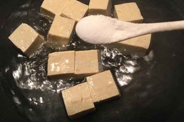 蚝油豆腐的做法图解3