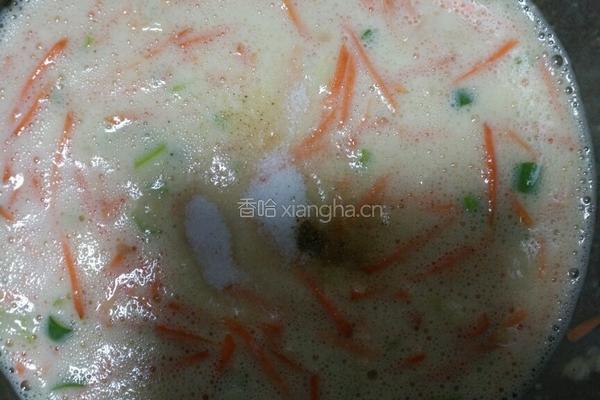 胡萝卜鸡蛋饼的做法图解7