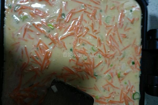 胡萝卜鸡蛋饼的做法图解12