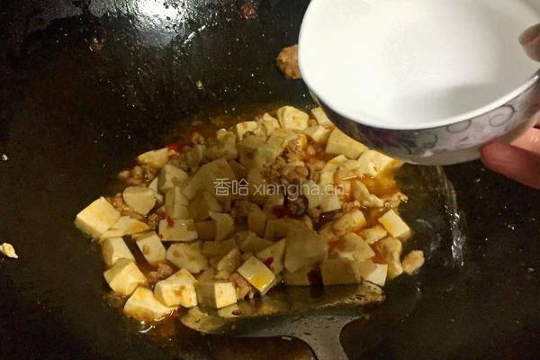 麻婆豆腐的做法图解6