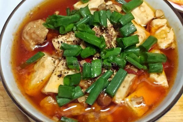 麻婆豆腐的做法图解12
