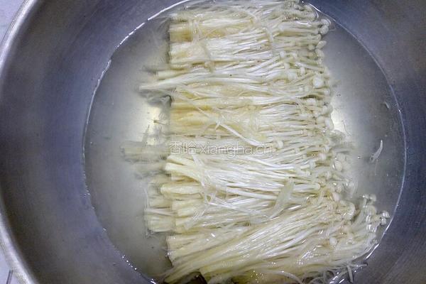 鲜香金针菇的做法图解5