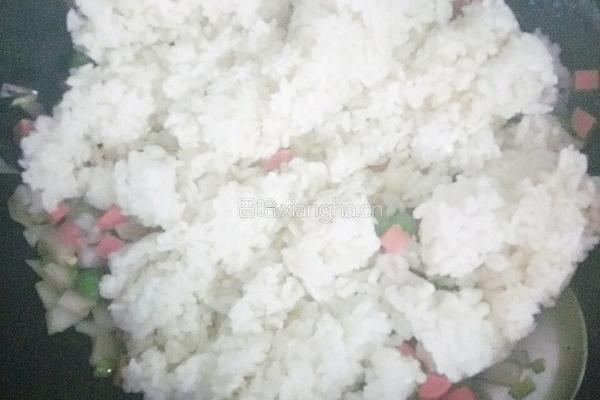 菠萝饭的做法图解3