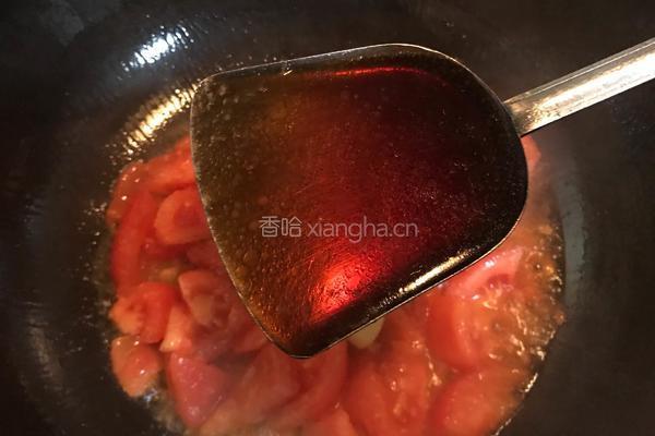 番茄菜花的做法图解10