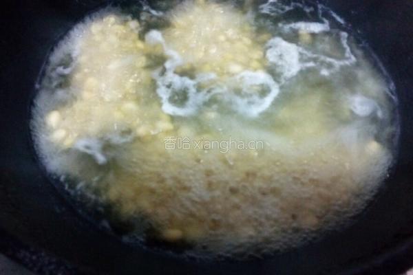 芥兰黄豆的做法图解10