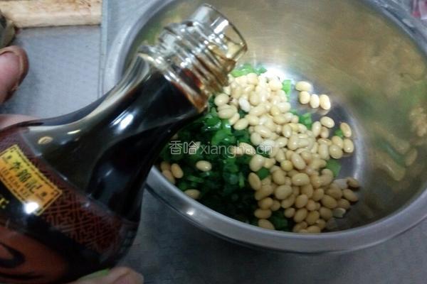芥兰黄豆的做法图解13