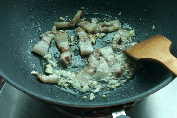 荷兰豆炒肉的做法图解4