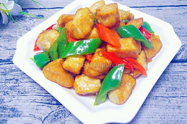 糖醋豆腐的做法图解13