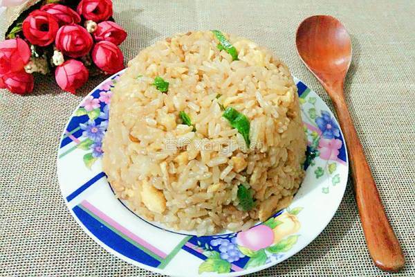 酱油蛋炒饭的做法图解12