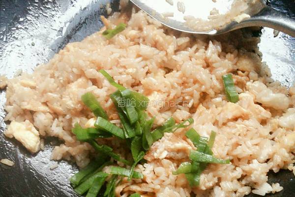 酱油蛋炒饭的做法图解9