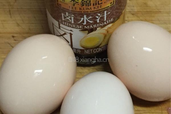 卤蛋的做法图解1