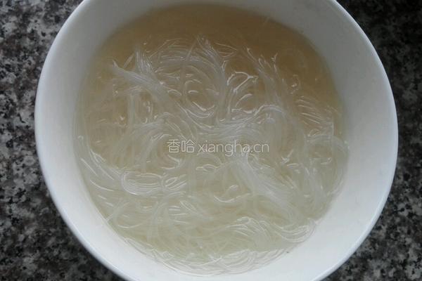 肉末粉丝的做法图解2