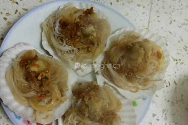 蒜蓉香扇贝的做法图解8