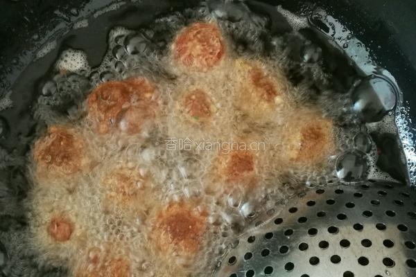 炸肉丸子的做法图解7