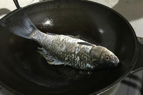 红烧鲫鱼的做法图解3