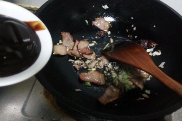 腊肉荷兰豆的做法图解11