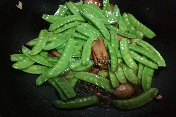 腊肉荷兰豆的做法图解14