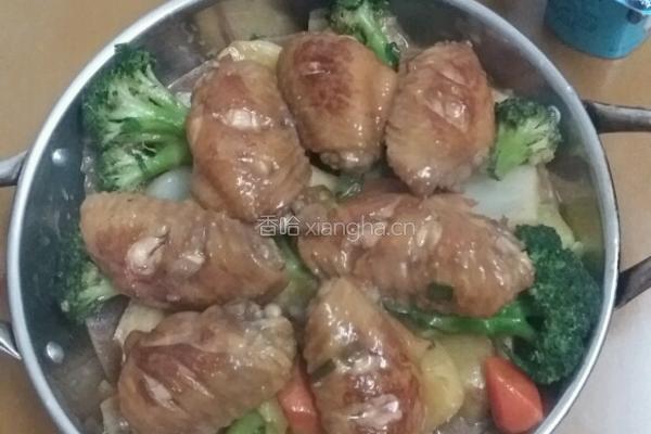中翅煲的做法图解13