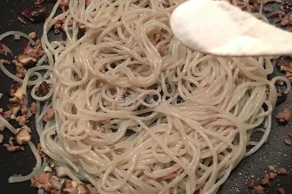 肉末炒粉丝的做法图解8