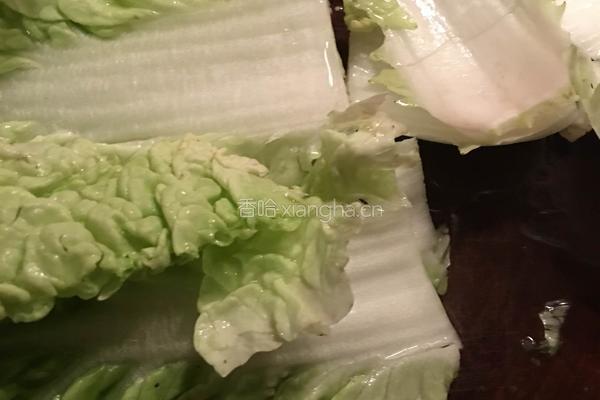 肉酿白菜卷的做法图解2