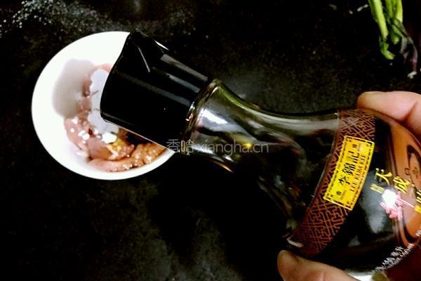 莴笋炒肉的做法图解4