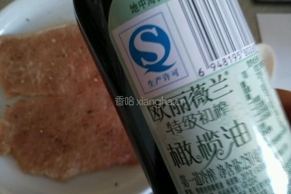 自制黑胡椒猪排的做法图解3